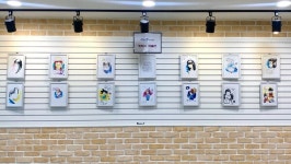 천안신방중학교, 그림을 통한 소통과 인성교육