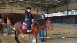 학산초, 승마체험으로 몸과 마음이 건강해져요