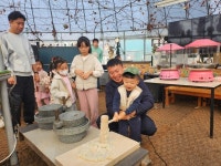 충북100인의 아빠단  아빠와 함께하는 자연 속 농장 캠크닉체험 실시