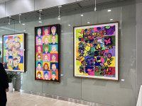 제2회 횡성군발달장애인 자조모임횡성스타-내가 그리는 세상미술 전시