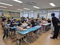 단양유치원  형님들과 함께하는 특별한 경험, 초등학교 둘러보기