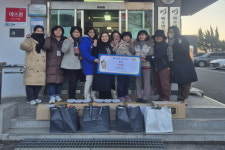 금산군 복수면 신대리 소재 약천사, 동지팥죽 150인분 기탁