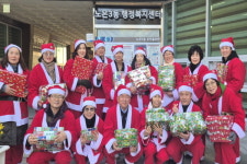 노은3동, 크리스마스 선물 전달 행사 열어