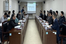 청주시, 공공하수처리시설 관리업체와 신년간담회 개최