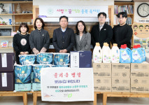 신병대 청주부시장, 설명절 맞아 아동복지시설 위문