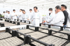 조병옥 음성군수, 감곡면 스마트팜 현장 방문