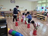 옥천 안내초병설유치원, 건강새싹 틔우기 튼튼체육교실 운영