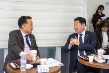 증평군, 김영환 도지사 방문...주요 현안 사업 논의