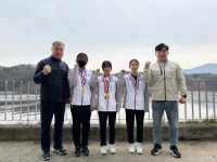 증평여중, 제54회 충청북도소년체육대회 카누경기에서 금메달, 은메달 획득