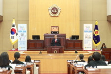 충북도의회 청주 남평초교 청소년 의회교실 참여… 지방의회 체험