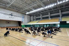 옥천소방서, 체력검정 실시