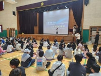 죽향초등학교, 봄 버스킹 공연 개최