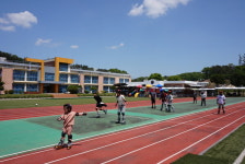 군남초, 학생들로 활기 넘치는 인라인 트랙