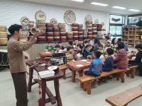 학산초, 난계국악기체험촌에서 전통문화 체험 나서