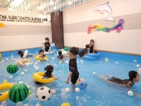 동이초등학교병설유치원, 물놀이 안전교육 및 감성 물감놀이 체험!