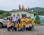 생극면 적십자봉사회, 장마 전 독거노인을 위한 주거환경 개선