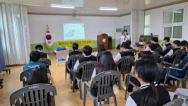 정수중, 전동킥보드 안전 및 심폐소생술 체험교육 실시