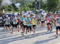 보은 속리산꼬부랑길 달린 동호인들...구간경주대회 성료