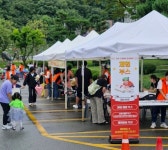 엄마 손 잡고 도청으로···가을소풍·플리마켓·버블쇼 즐거운 하루