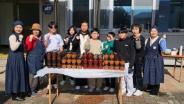 청성초, 전통 장 나눔 행사로 따뜻한 마음 전해