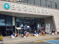 단성중 풍물부, 지역사회에 감사의 울림 전하다