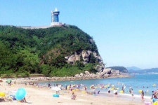 전남 고흥 우주발사전망대 피서객 북적