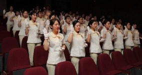 순천제일대 간호과 나이팅게일 선서식
