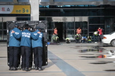 부산지방경찰청, 대테러 모의 종합훈련 실시