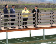 차정섭 함안군수, 비점오염저감시설 현장 점검