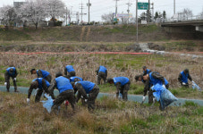 공군 제20전투비행단, 해미천 하천 정화활동