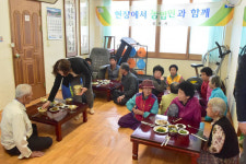 진주시 농번기 공동급식, 주민들 대만족