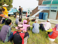 서산시 농업기술센터, 지역 도서지역서 농업기계 안전교육 실시