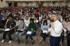 민형배 광주 광산구청장, 관악구청서 자치가 진보다 특강