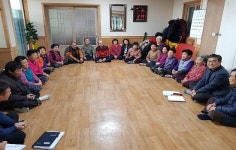 완주 봉동읍, 마을 소통간담회 나서