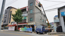 충남옥외광고협회 서산시지부, 재능기부 눈길