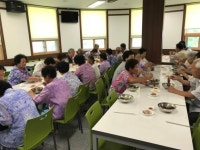 산청군-LH-대한적십자사, 단성면서 자장면 나눔행사