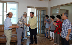 조근제 함안군수, 폭염 속 현장점검 나서