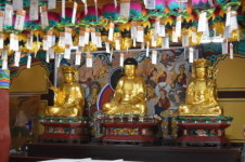 진도 쌍계사 목조석가여래삼존좌상 보물로 승격