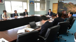 조규일 진주시장, 한국국제대학교 애로사항 청취