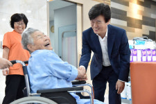 조규일 진주시장, 추석 명절 사회복지시설 위문