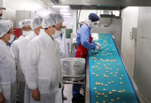 [포토] 김영록 전남지사, 지역기업 현장 방문·격려