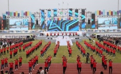 제71회 충남도민체육대회 서천군서 화려한 개막