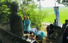 홍성군 홍북읍 용갈산마을, 미륵제 개최