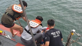 보령해경, 삽시도서 표류 중이던 관광객 구조