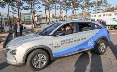 당진시, 제1호 수소전기차 시승식 개최