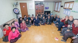 오세현 아산시장, 염치읍 방현1리 경로당 방문