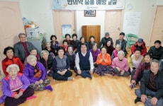 오세현 아산시장, 배방읍 구령1리 경로당 찾아 소통