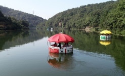 함안군, 입곡군립공원 아라힐링카페 무빙보트 11일 개장