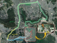 광주광역시 남구 분적산 더 푸른 누리길 조성