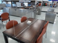 진주시, 시청 구내식당읍면동 민원실 투명 칸막이 설치